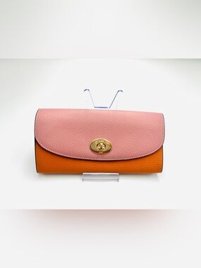 Coach Slim Colorblock Envelope Wallet